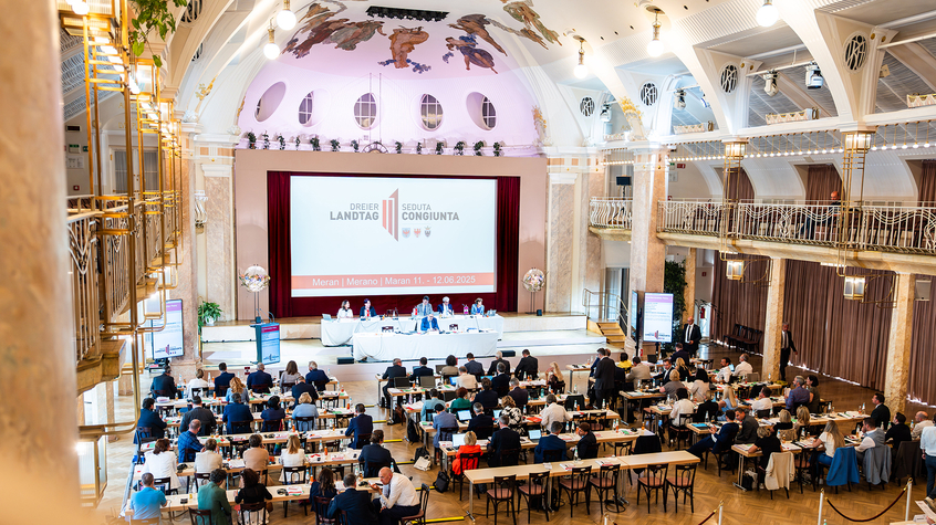 Sitzungssaal im Meraner Kurhaus