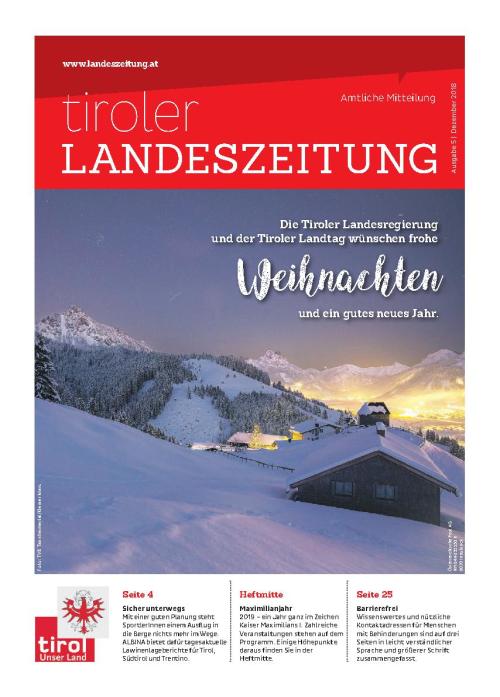 Titelblatt Dezember 2018